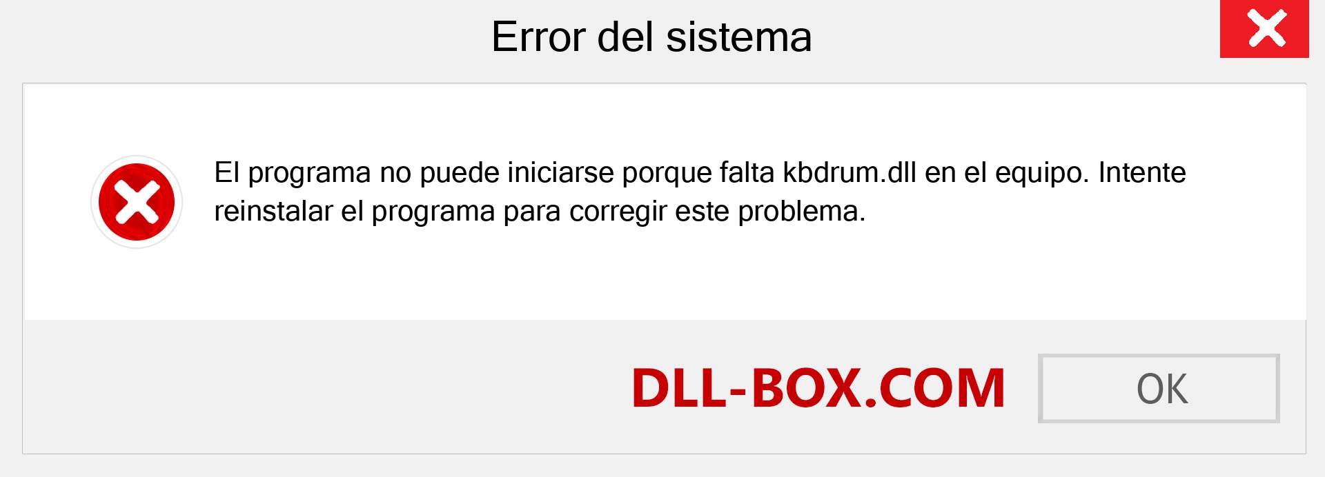 ¿Falta el archivo kbdrum.dll ?. Descargar para Windows 7, 8, 10 - Corregir kbdrum dll Missing Error en Windows, fotos, imágenes